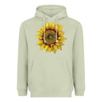 Matcha sunflower Heavyweight Hoodie - Artiststas