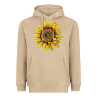 Mushroom sunflower Heavyweight Hoodie - Artiststas