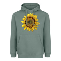 Sage sunflower Heavyweight Hoodie - Artiststas