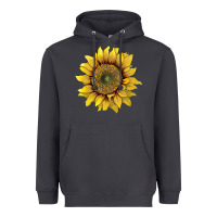 Smoke sunflower Heavyweight Hoodie - Artiststas