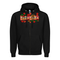 Black chingona Zipper Hoodie - AdoDesignShop