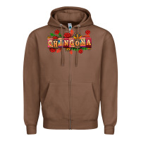 Chestnut chingona Zipper Hoodie - AdoDesignShop