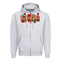 Heather Grey chingona Zipper Hoodie - AdoDesignShop