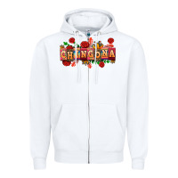 White chingona Zipper Hoodie - AdoDesignShop