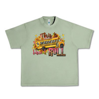 Oil Green this is how i roll Urban Heavy Tee - texasbilliewilder