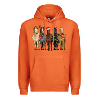 Carrot horses with christmas Premium Hoodie - MaliasSmallBusiness