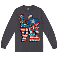 Smoke Love Texas  4th of july Long Sleeve Tee - CowGirlArtShop