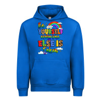 Cobalt be yourself everyone else in taken Urban Hoodie - LillyAllenDesigns