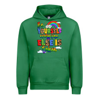Emerald be yourself everyone else in taken Urban Hoodie - LillyAllenDesigns