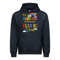 Navy be yourself everyone else in taken Urban Hoodie - LillyAllenDesigns