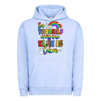 Pigment Grape Ice be yourself everyone else in taken Urban Hoodie - LillyAllenDesigns