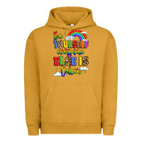 Pigment Peanut Butter be yourself everyone else in taken Urban Hoodie - LillyAllenDesigns