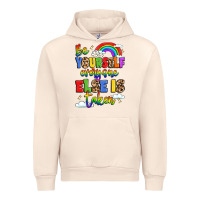 Sandshell be yourself everyone else in taken Urban Hoodie - LillyAllenDesigns