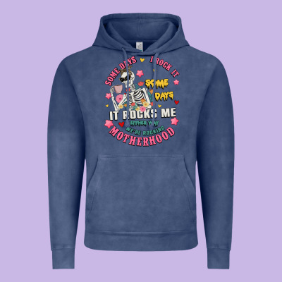 Funny Motherhood Vintage Hoodie Designed By Jahusdesignshop