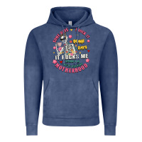 Vintage Denim funny motherhood Vintage Hoodie - JahusDesignShop