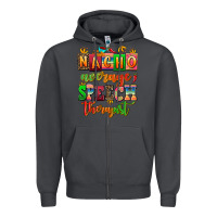 Smoke nacho average speech therapist Zipper Hoodie - AdoDesignShop