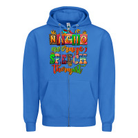 True Royal nacho average speech therapist Zipper Hoodie - AdoDesignShop