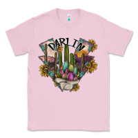 Bubblegum Pink darlin Classic Tee - SublimationCraftShop