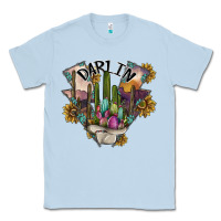 Dusty Blue darlin Classic Tee - SublimationCraftShop