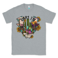 Heather Grey darlin Classic Tee - SublimationCraftShop