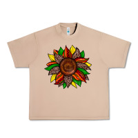 Burro juneteenth leopard sunflower Urban Heavy Tee - Zillion Design Studio