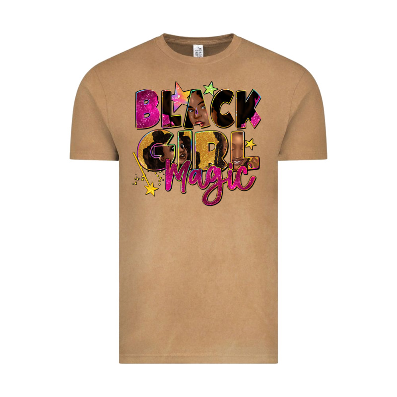Black Girl Magic Vintage Tee by Zillion Design Studio | Teevron