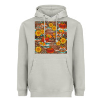 Moon Dust pumpkin plaid sunflower seamless min Heavyweight Hoodie - AdoDesignShop