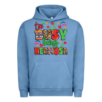 Pigment Pebble Blue too busy being hermosa Urban Hoodie - LillyAllenDesigns