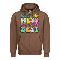 Chestnut bit of a mess but doing my best Zipper Hoodie - JahusDesignShop