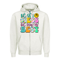 Oatmeal Heather bit of a mess but doing my best Zipper Hoodie - JahusDesignShop