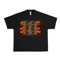 Black juneteenth brushstroke Urban Heavy Tee - Zillion Design Studio
