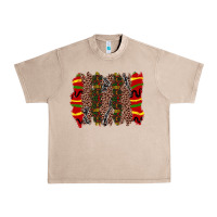 French Oak juneteenth brushstroke Urban Heavy Tee - Zillion Design Studio