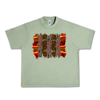 Oil Green juneteenth brushstroke Urban Heavy Tee - Zillion Design Studio