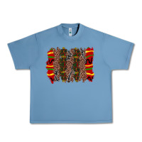 Pebble Blue juneteenth brushstroke Urban Heavy Tee - Zillion Design Studio