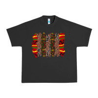 Pigment Black juneteenth brushstroke Urban Heavy Tee - Zillion Design Studio