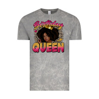 Cloud Rock birthday queen Vintage Tee - Zillion Design Studio