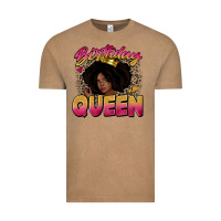 Vintage Coffee birthday queen Vintage Tee - Zillion Design Studio