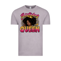 Vintage Zinc birthday queen Vintage Tee - Zillion Design Studio