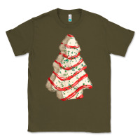 Army Green white christmas cake Classic Tee - FaDigitalArtStudio