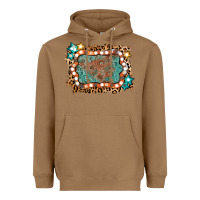 Toasted Coconut light western frame Heavyweight Hoodie - AdoDesignShop