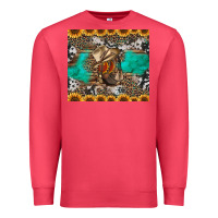 Cardinal western boots and sunflowers tumbler Premium Sweatshirt - Jasminsmagicworld