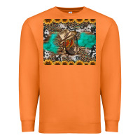 Western Boots And Sunflowers Tumbler Premium Sweatshirt | Teevron