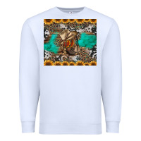 White western boots and sunflowers tumbler Premium Sweatshirt - Jasminsmagicworld