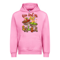 Fuchsia Pink you had me at salsa Urban Hoodie - LillyAllenDesigns
