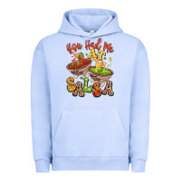 Pigment Grape Ice you had me at salsa Urban Hoodie - LillyAllenDesigns