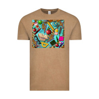 Vintage Coffee teacher tumbler Vintage Tee - BarkalooDesign