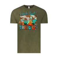 Vintage Olive back that thing up Vintage Tee - texasbilliewilder