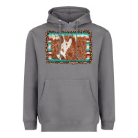 Storm leopard serape cowhide  leather background Heavyweight Hoodie - AdoDesignShop