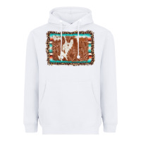White leopard serape cowhide  leather background Heavyweight Hoodie - AdoDesignShop