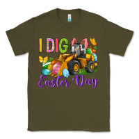 Army Green I dig Easter Day Classic Tee - Neo Western
